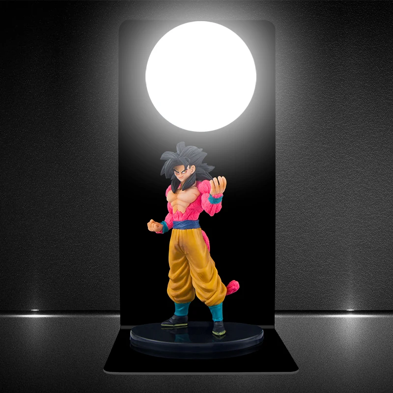 S. orange DIY DRAGON BALL Аниме Goku Zamasu Вегета Буу силовые бомбы настольная лампа светодиодный ночник декоративное освещение подарки