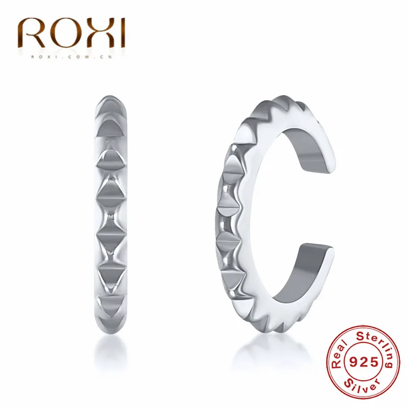 Винтажные серьги клипсы ROXI геометрические круглые каффы для ушей не проколотые