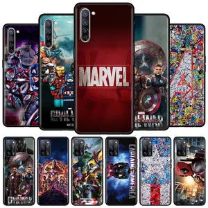 Phone Case For OPPO A53 A93 A52 A94 A9 A74 2020 Find X2 X2Pro X2Lite
Silicone Black Fundas Deadpool Iron Man Marvel Avengers 2.64 USD