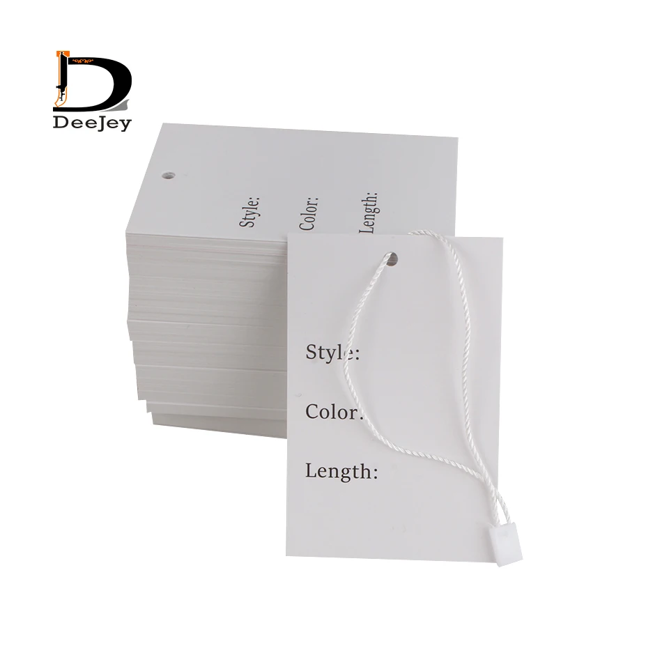 4.5x8cm inventory universal application hair packaging hang tag 300gsm paperboard swing hanging tag hand tags 200pcs/lot images - 6