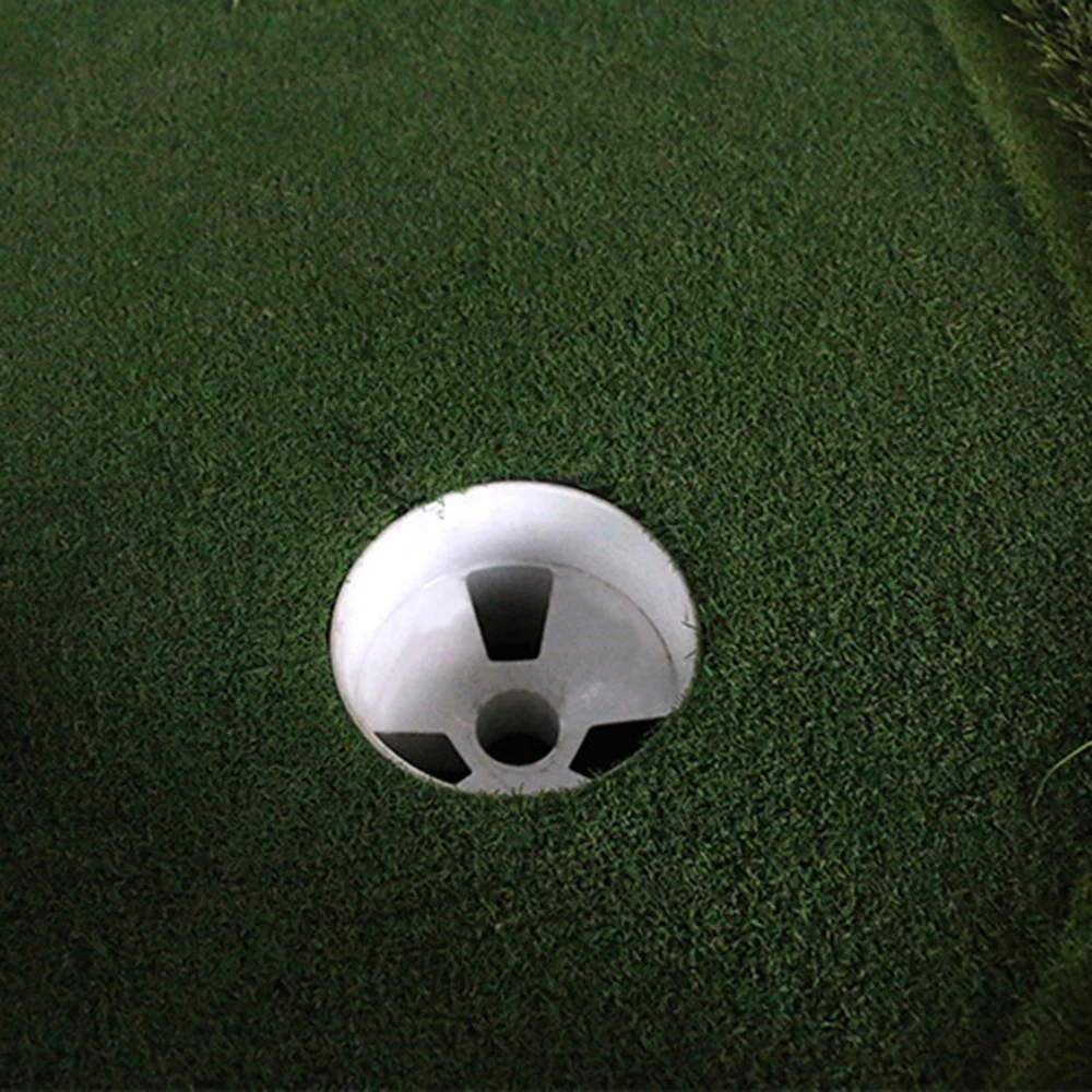 

2 Pcs Practice Putting Cup Home Backyard Training Accessory (White)