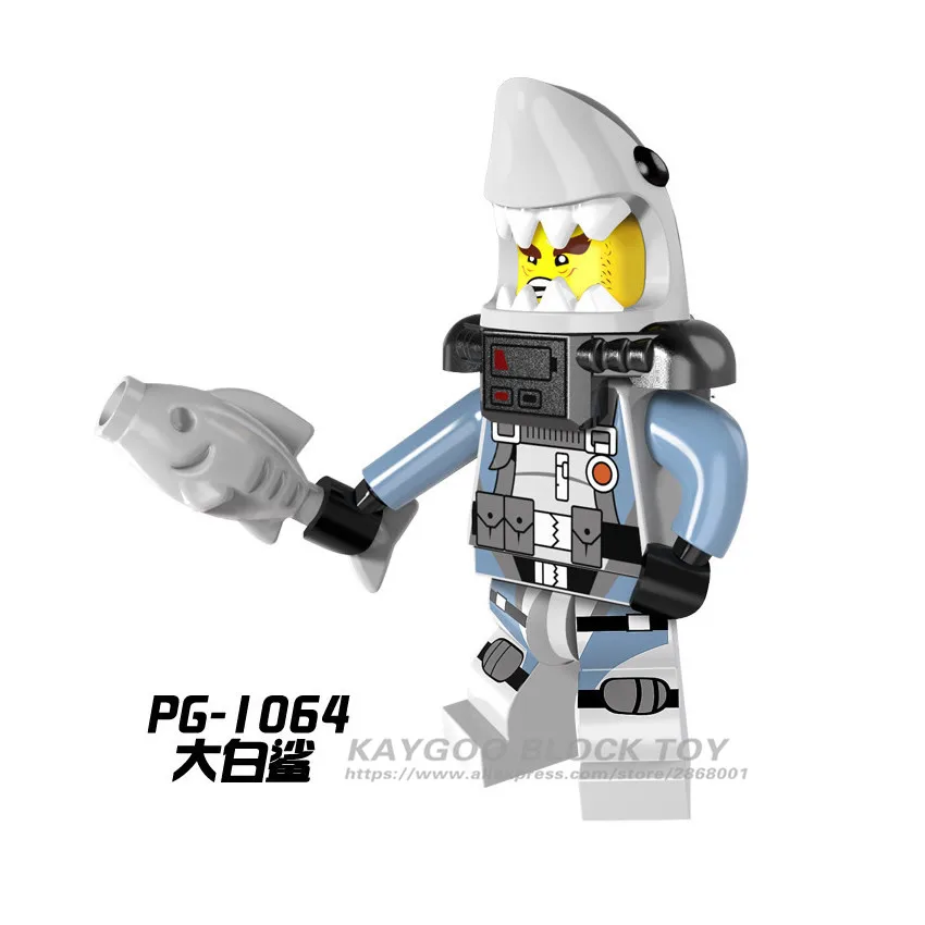 1 шт. экшн фигурки совместимые с Legoingly для детей строительные блоки игрушки в