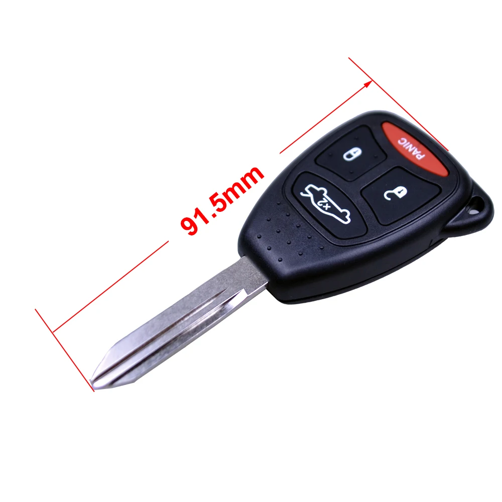 Горячая Распродажа KOBDT04A дистанционный Автомобильный ключ оболочки 4 кнопки 315