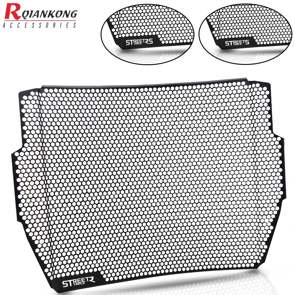 Для Triumph Street Triple R S RS 2017 2018 2019 Защитная крышка радиатора мотоцикла Тройная решетка