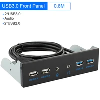 5 25 pc desktop chassis front panel usb hub connector adapter 2 usb 3 0 port and 2 usb 2 0 port for computer case cd drive pan