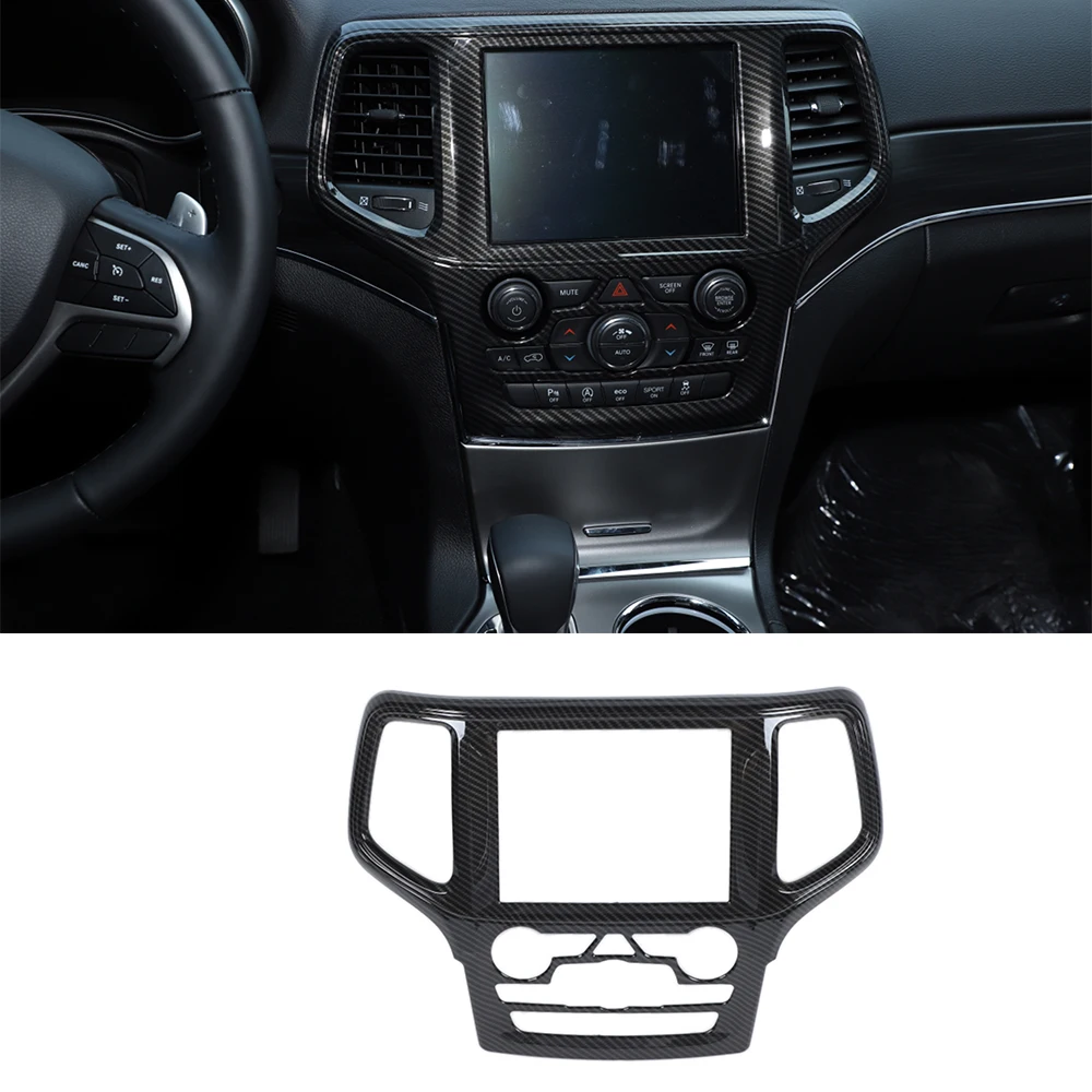 Для Jeep Grand Cherokee 2019 2020 2021 центральное управление автомобиля декоративная панель