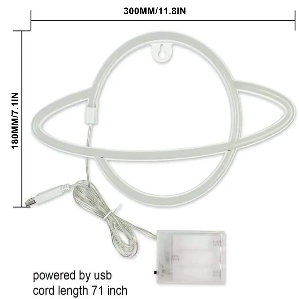 

3 Style Led Neon Light Colorful Romantic Decoration Bedroom Rainbow Neon Sign for Room Home Party Wedding Decoration Xmas Gift