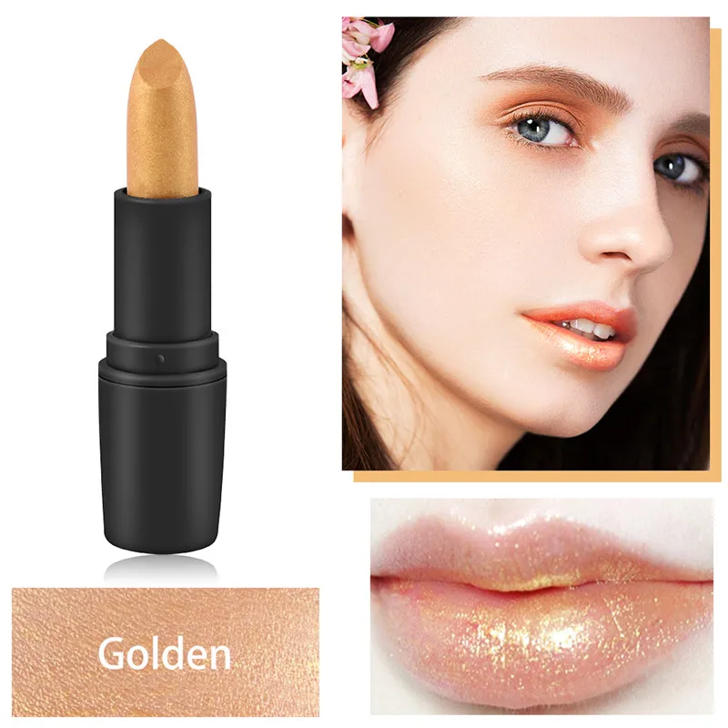Golden 20 цветов, модная матовая губная помада, водостойкая, стойкая губная помада, розовая, для девушек, Обнаженная, красная, принцесса, губная помада - Цвет: Golden