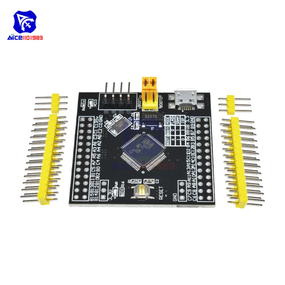 Плата разработки diymore STM32F103RBT6 ARM STM32 система мини плата расширения M76 для Arduino
