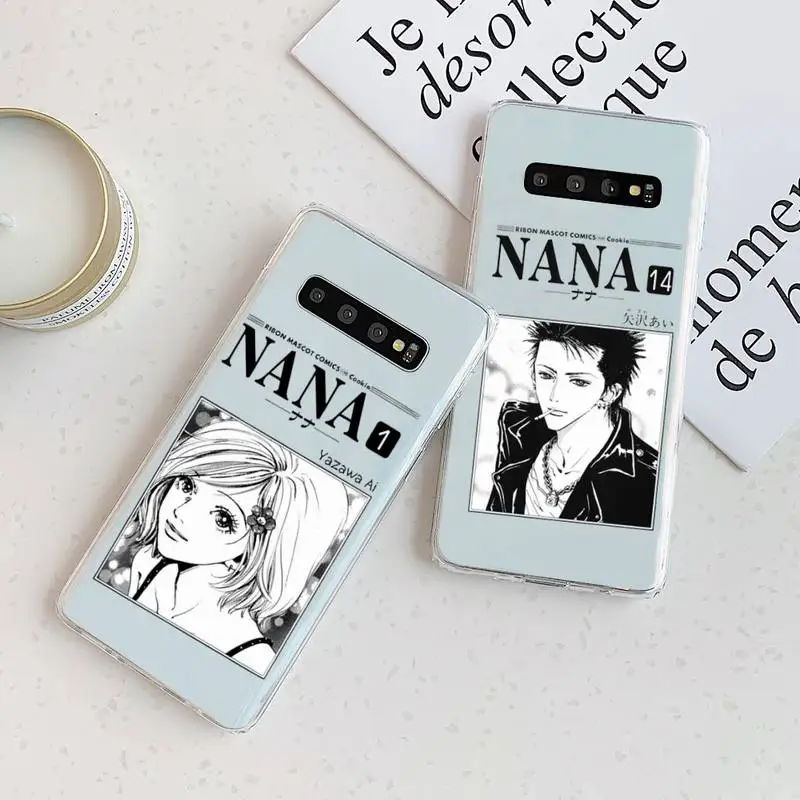 

Nana Osaki Japan anime Phone Case Transparent For Samsung Galaxy A S Note 9 10 51 50 71 70 80 20 21 30s ultra plus