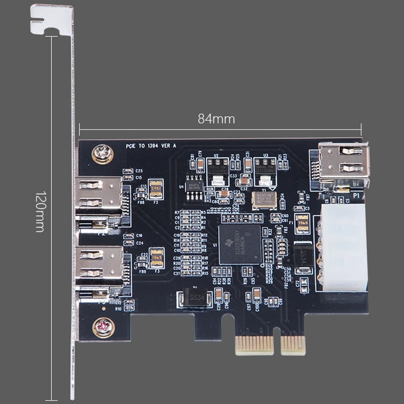 1394A Карта видеозахвата PCIE FireWire карта 1394 захвата | Электроника