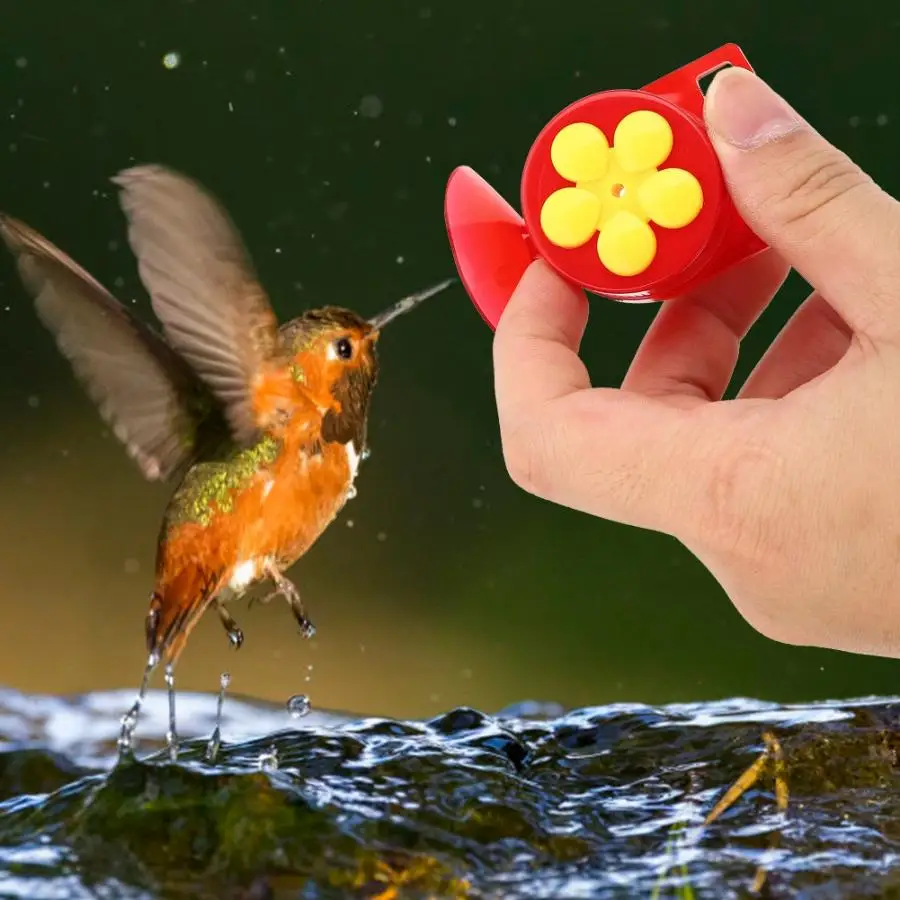 2 шт. садовые ручные пластиковые Колибри кормушки для кормления птиц на открытом