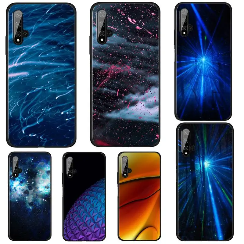 

Colorful Texture HD Phone Case For Huawei Honor Y 7 2019 6p 8s 20 30 Pro 9 S Psmart V30 Pro Honor8 9 10 Lite Simple