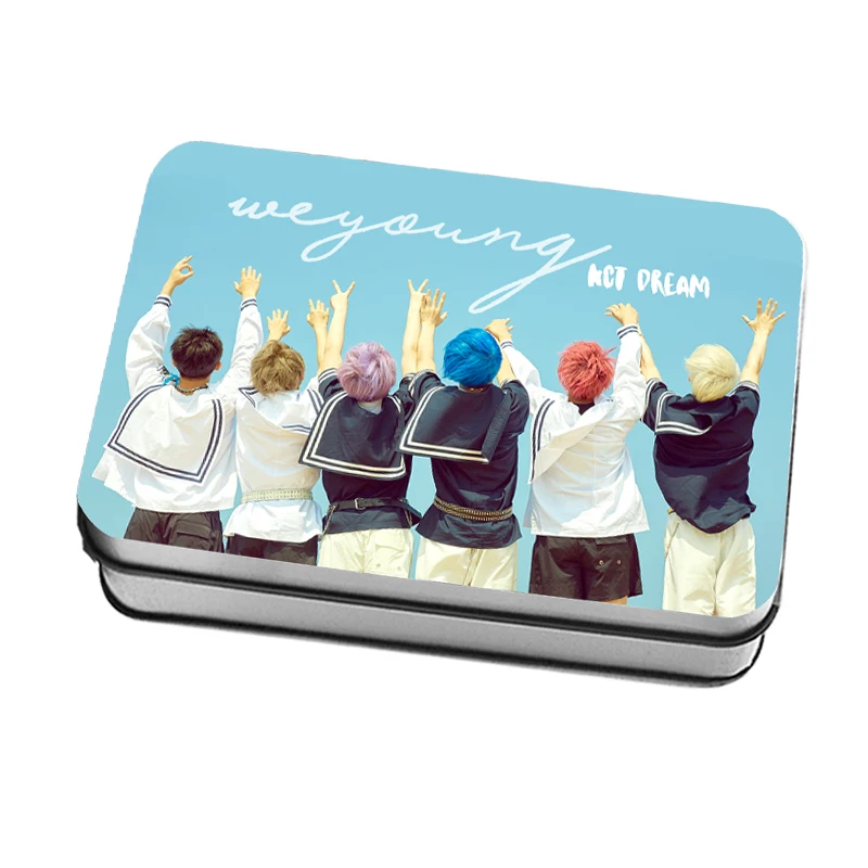 Kpop хип хоп NCT DREAM Mini Album 1 WE YOUNG Lomo Polaroid Фотокарта Мода вентиляторы подарки