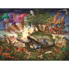 Полный квадратКруглый DIY Алмазная Вышивка Животных 5D Алмазная мозаика из горного хрусталя для росписи декора HYY