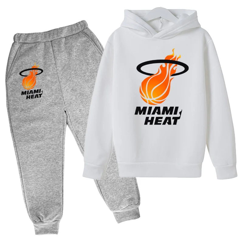 

Basketball LOGO Popular Teams Clothes Cartoon Hoodi Childrens Clothing Boys Hoodie Autumn Girls Kids child Gift Casual Costume