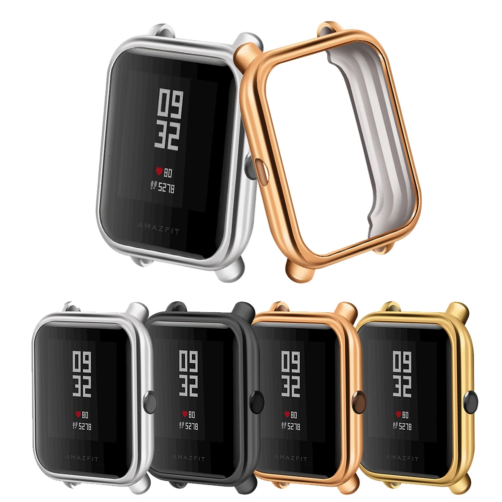 Защитный чехол для смарт-часов Huami Amazfit Bip с покрытием Lite аксессуары из ТПУ |