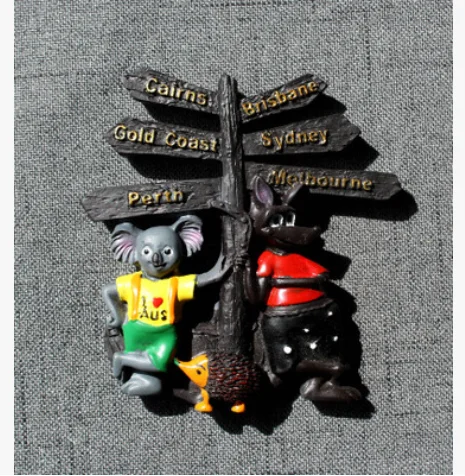 Магнит на холодильник сувенир в Лас Вегасе Австралия Россия Швейцария