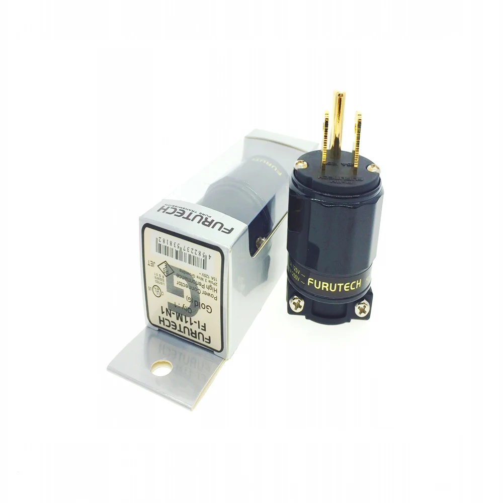 FURUTECH FI 11M N1 / 11 N1(G) Вилка усилителя мощности звуковых частот 24K позолоченный разъем