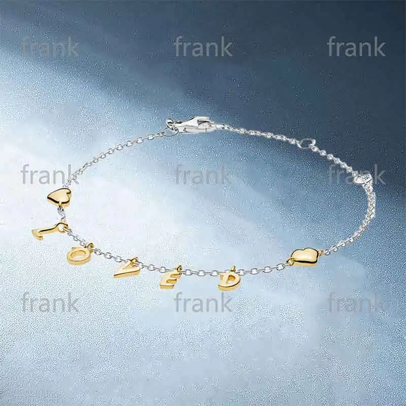 

567804 Shine Loved Script Bracelet