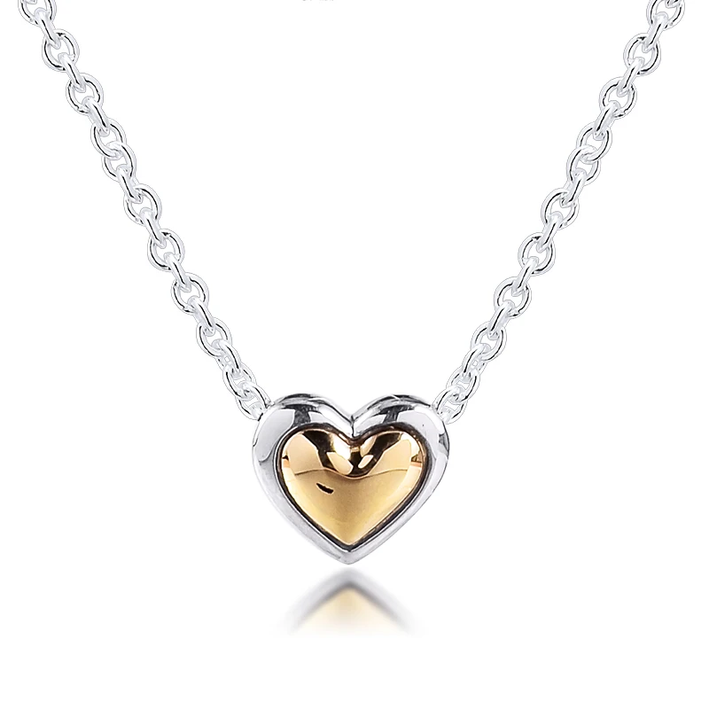 

День матери 2021 подруг колье на день рождения подарок ко Дню Святого Валентина с длинной цепью 100% Настоящее серебро S925 ожерелье для женщин