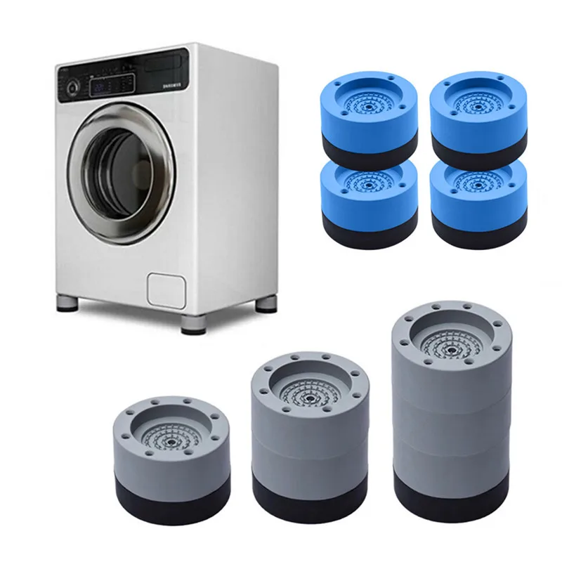 Washer Dryers Feet Pads Anti-Vibration Rubber Support Pad Universal Round Anti Slip Mat Protector for Washing Machine #40