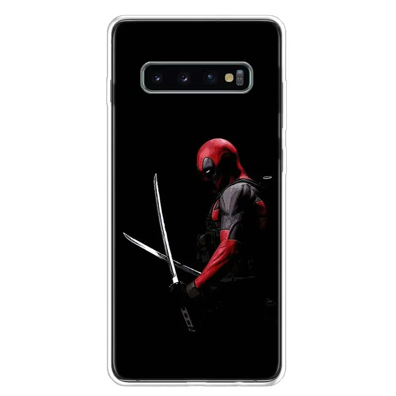 TW114-6 Забавный чехол для телефона Deadpool Dead Pool для samsung Galaxy S10+ Lite Note 10 9 8 S9 S8 J4 J6 J8 Plus S7 S6 - Цвет: TW114-6