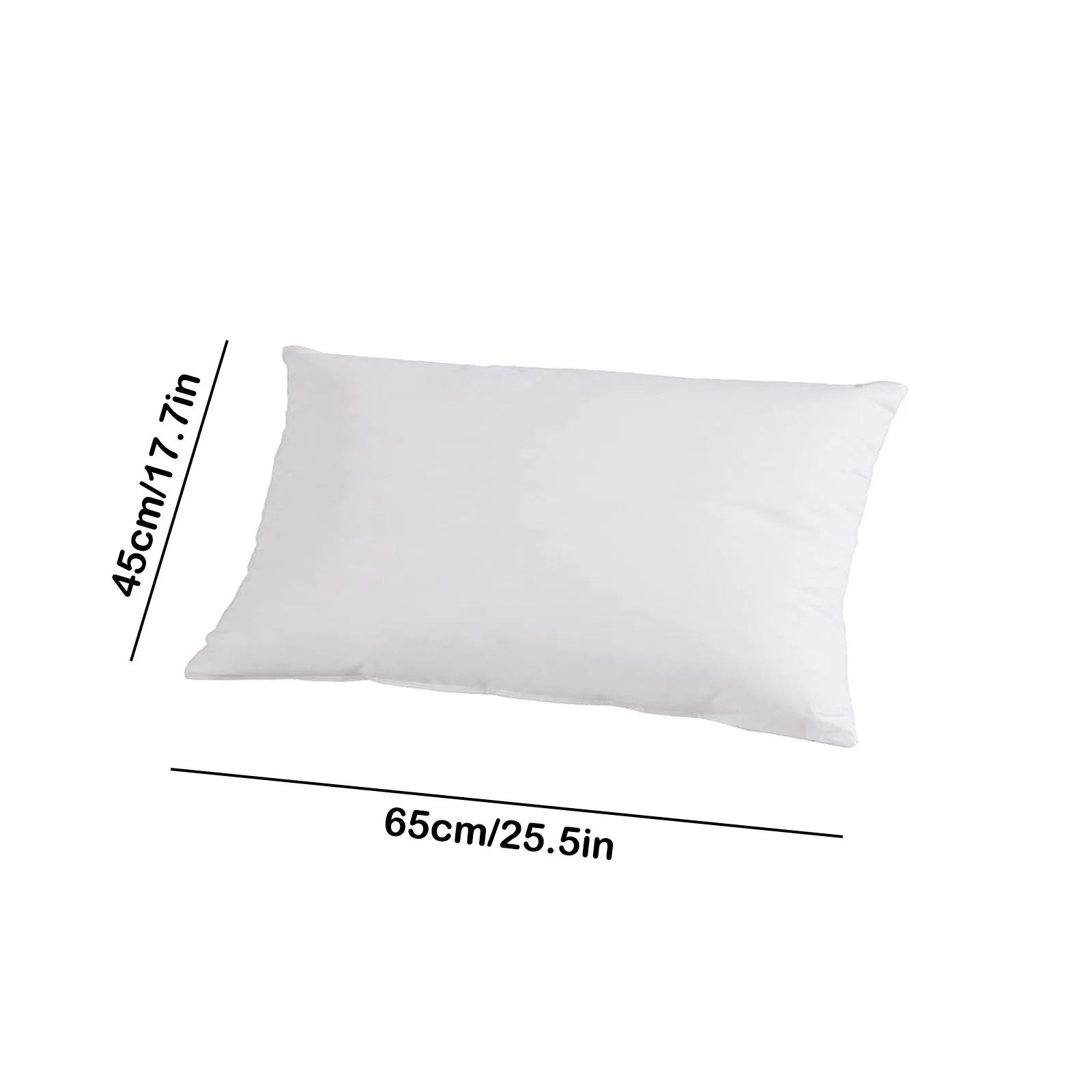 Подушка для дома и гостиницы с внутренним наполнителем Белая изголовья кровати