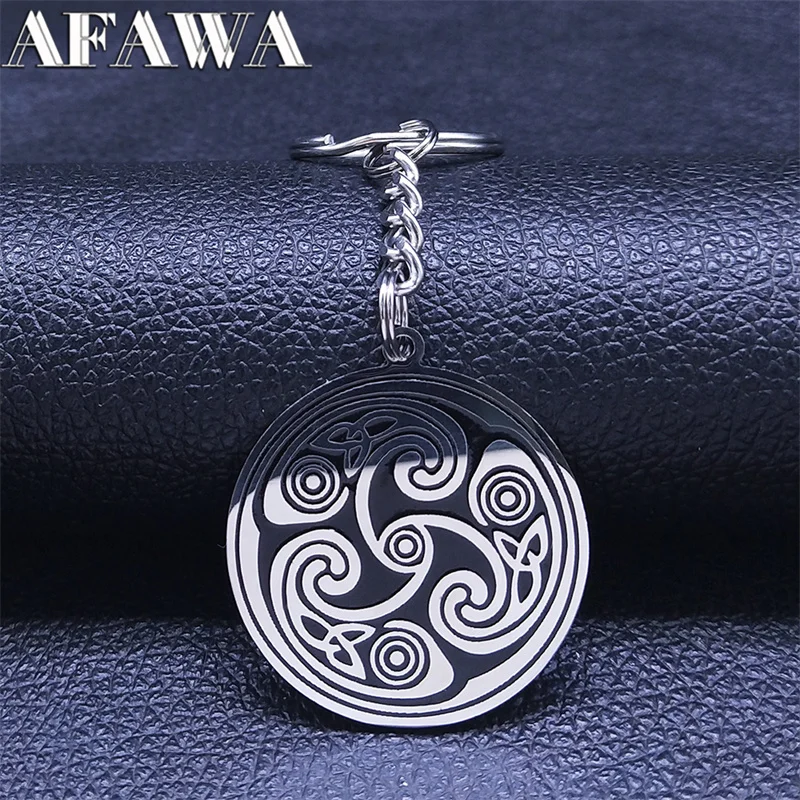 

Брелок для ключей викингов из нержавеющей стали с ирландским узлом, 2022