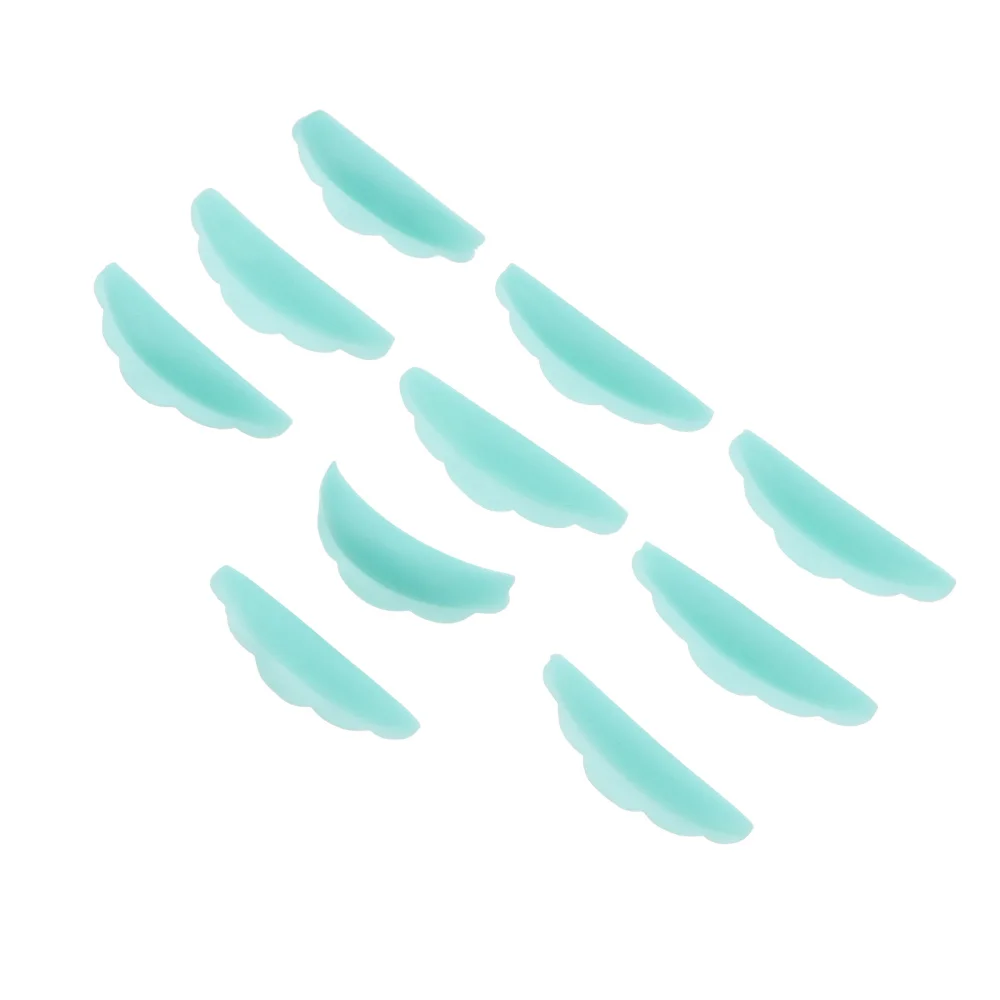

10 Pairs of Eyelash Perming Shield Pads Fake Eyelash Patches Makeup Tool