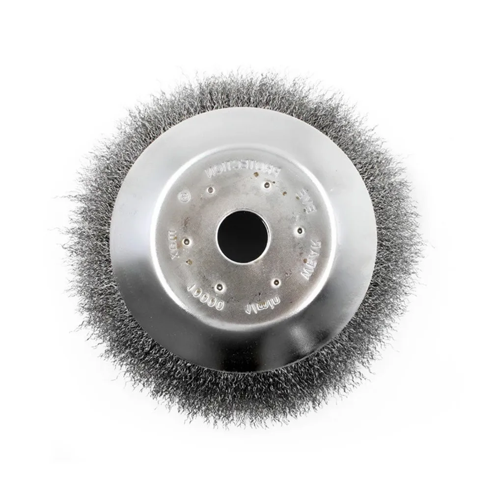 

150/200mm Drill Wire Wheel Circular Brush Metal Cleaning Rust Sanding Wire Strimmer Cutter No Rust For Most Trimmer Models