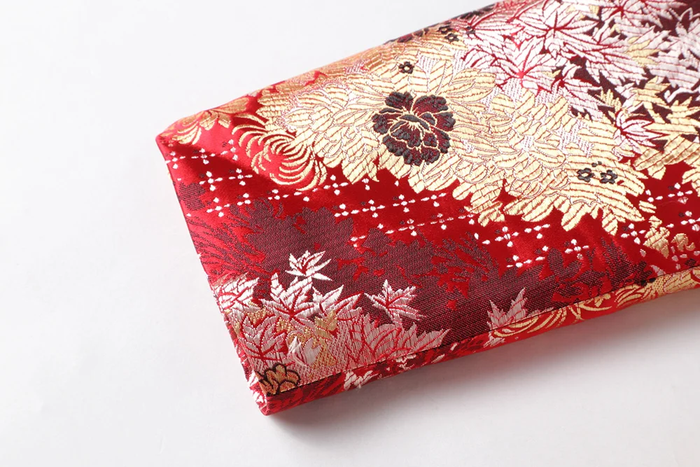 2020 Spring Women New Fashion Jacquard Dress Turn Down Collar Long Sleeve Double Breasted Big Swing Mid-Calf Vintage Coat Y121 | Женская