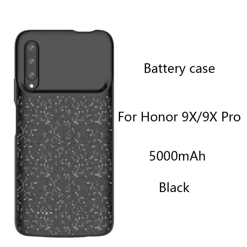 Honor 9X 5000mAh Аккумулятор NEWDERY чехол для Honor 8 8X9X9 pro 10 Lite power чехол с внешним зарядным устройством для huawei P20 Lite Nova 3e power bank - Цвет: Honor 9X 5000mAh