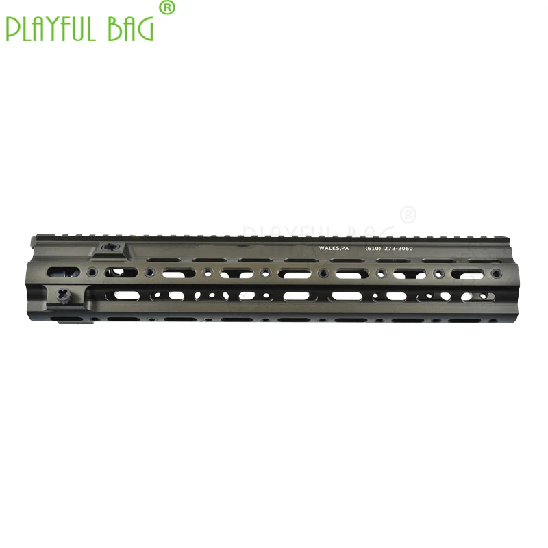 Открытый CS HK416 обновленный материал рыбья кость стандартный выпуклый 12 дюймов ЧПУ сингулярный водяной пулемет переоборудование частей OJ13 - Цвет: 14.5 inch
