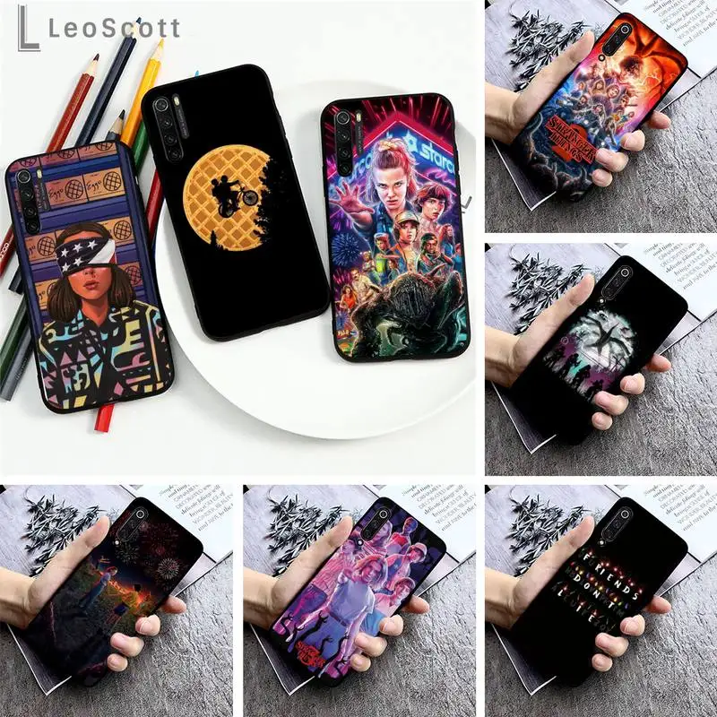 

Stranger Things Season Phone Case For Xiaomi Redmi note 7 8 9 pro 8T 9S Mi Note 10 Lite pro Soft TPU Silicone Back Cover