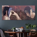 Плакат с изображением Саске Итачи в аниме, HD, Картина на холсте, Настенная картина, домашний декор, декор для дивана, декор для стен, подарки на день рождения