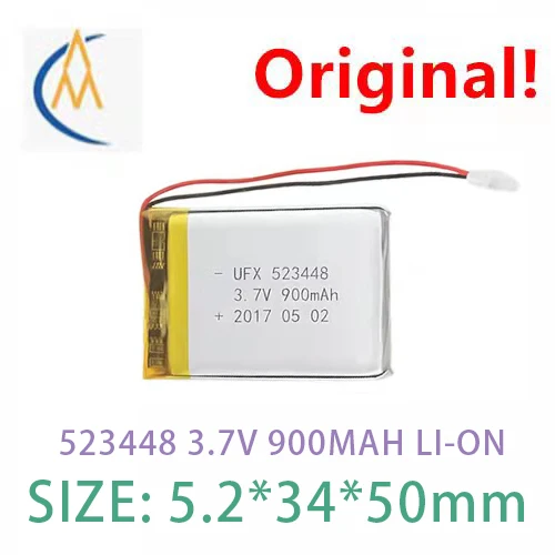 

buy more will cheap 523448 3.7V 900mAh air audio with protection board Bluetooth headset audio navigator toy model led