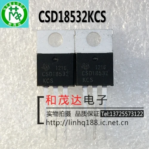 Оригинальный Новый 2 шт./CSD18532KCS TO 220 TI 60V100A TO220|Транзисторы| |