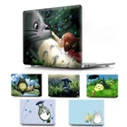 Милый аниме Тоторо корпус ПК Жесткий Чехол для ноутбука Macbook Air Pro retina 11 13 15 дюймов Сенсорная панель A1932 A1990 A1706 Новый чехол