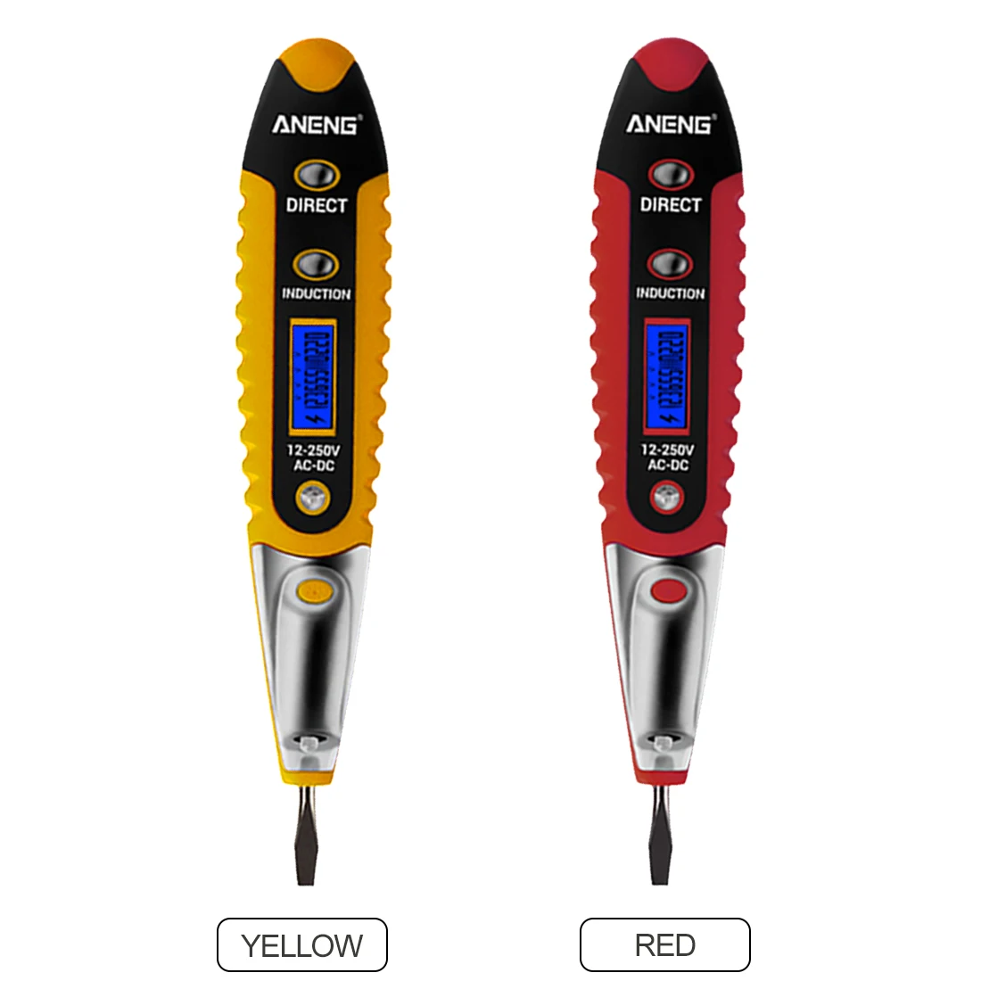 

ANENG VD AC 70-250V LCD Digital Display Voltage Test Pen Multi-functional Voltage Detector Tester Electrical Screwdriver Pen