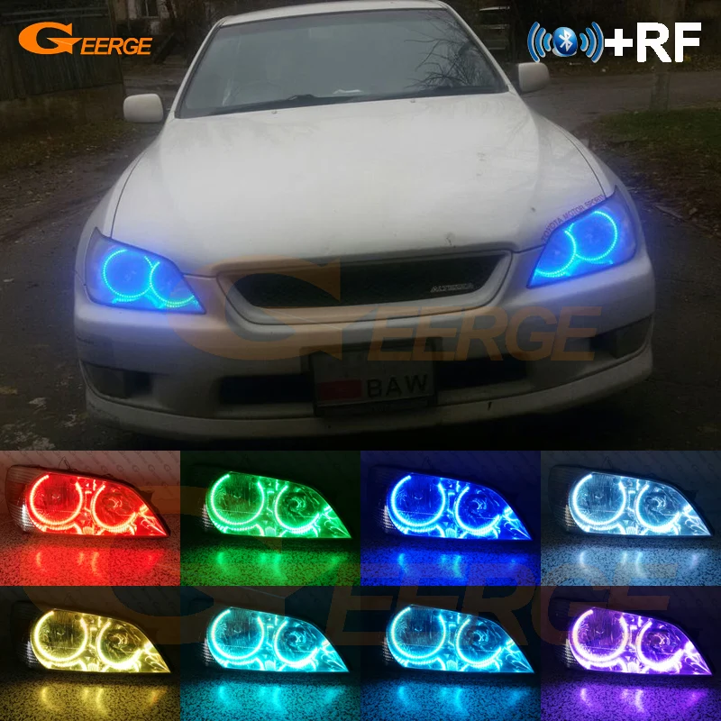 Отличный Радиочастотный пульт Bluetooth приложение многоцветный ультра яркий RGB