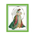 Набор для вышивания крестиком Angel mother and son (2), 18ct 14ct 11ct, ручная работа, рукоделие, инструмент для декора