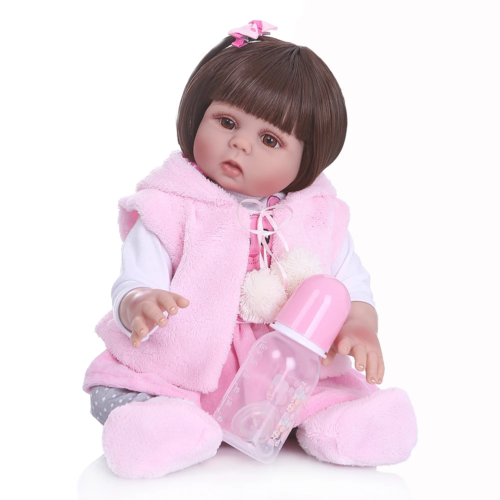 Новорожденный Playmate Reborn кукла для детей 49 см Bebe куклы живые малыши девочка в