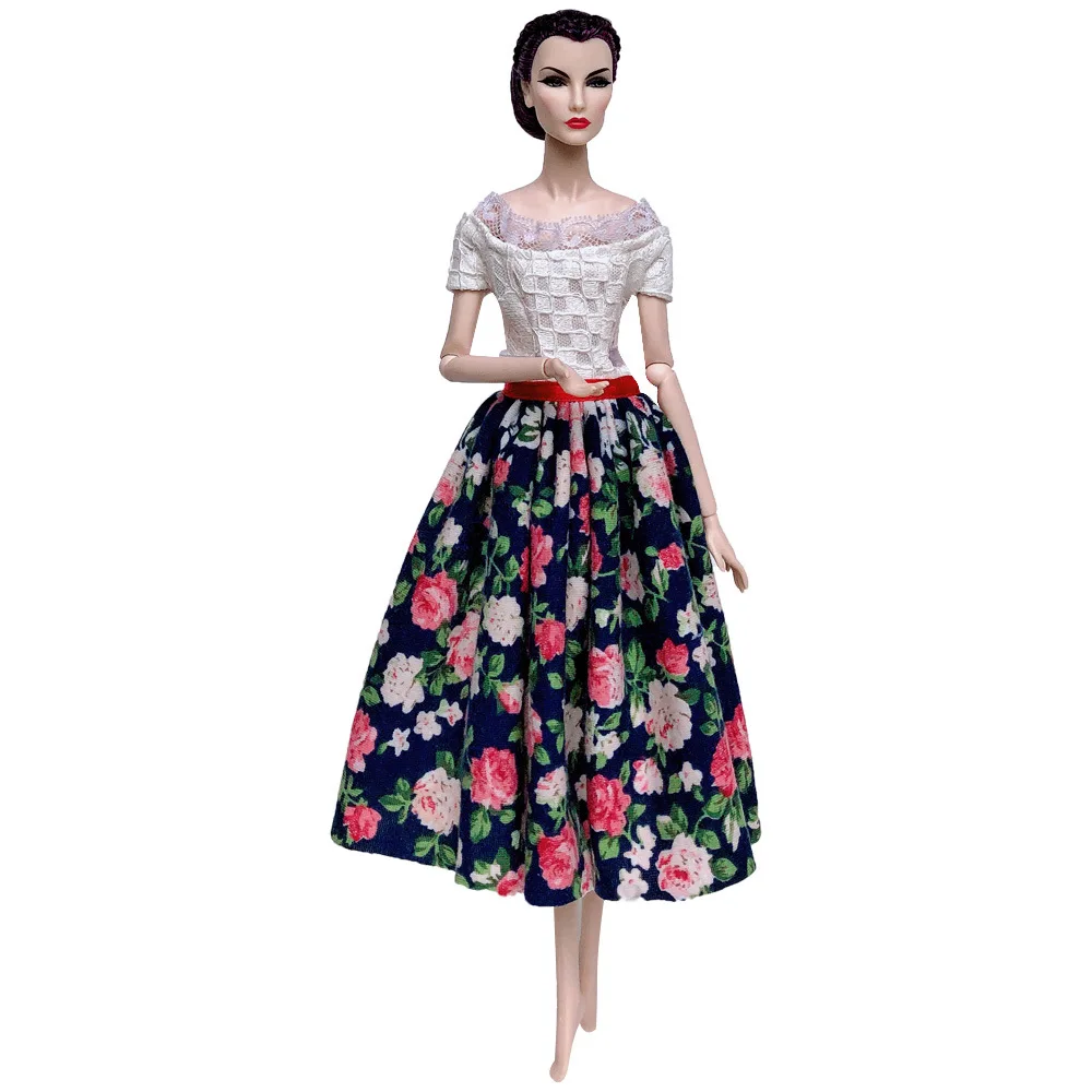 Not Include Doll B NK новейшее платье куклы модный дизайн наряд ручной работы модель вечерние юбки для куклы Барби аксессуары Игрушки для малышей подарок для девочек JJ - Цвет: Not Include Doll B