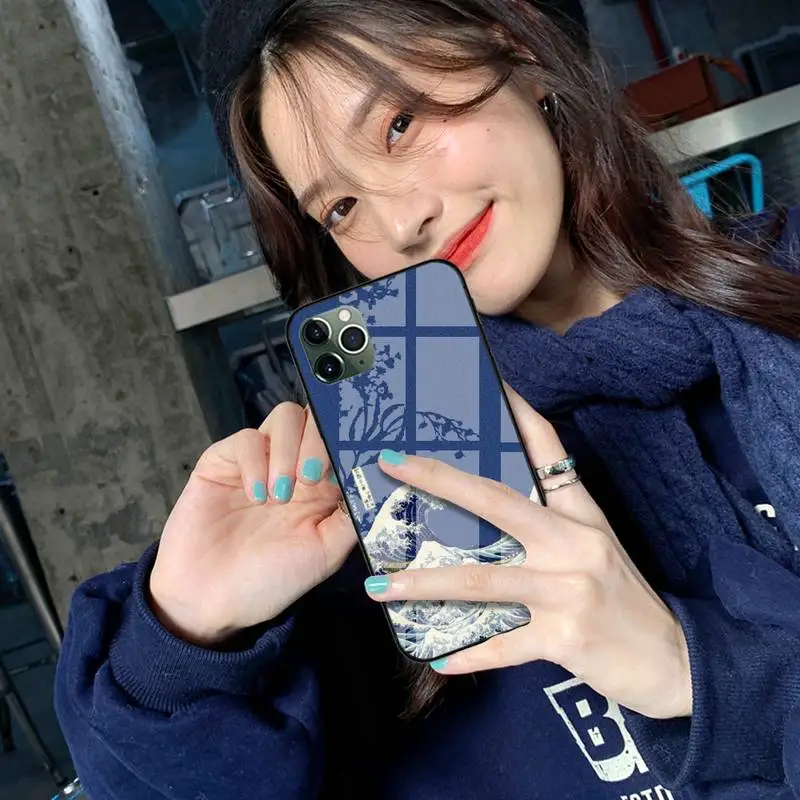 

Tokyo Japanese Art Phone Case Acrylic Plexiglass TPU For Samsung Galaxy S8 S9 S10 s10e S20 PLUS ULTRA S6edge