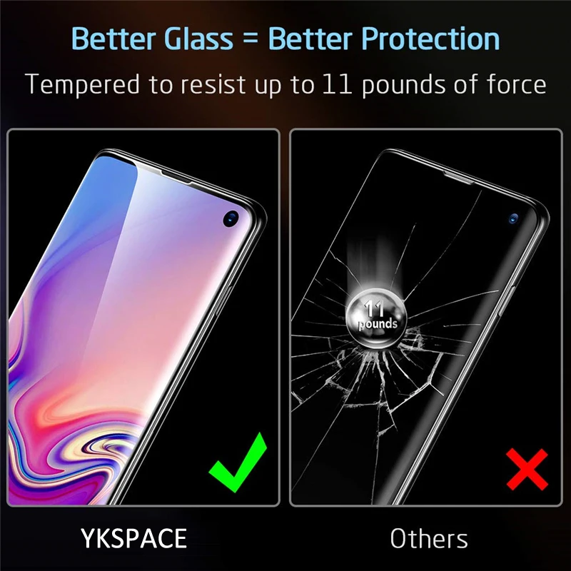 9H 3D полное покрытие 0 2 мм закаленное стекло для Samsung Galaxy Note 10 20 S10e S10 S20 S21 Plus ультра