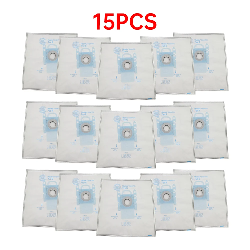 

15Pcs/Lots Vacuum Cleaner G Type Cloth Dust Bags Type G For Bosch & SIEMENS BSG7 BSGL3126 BSG6