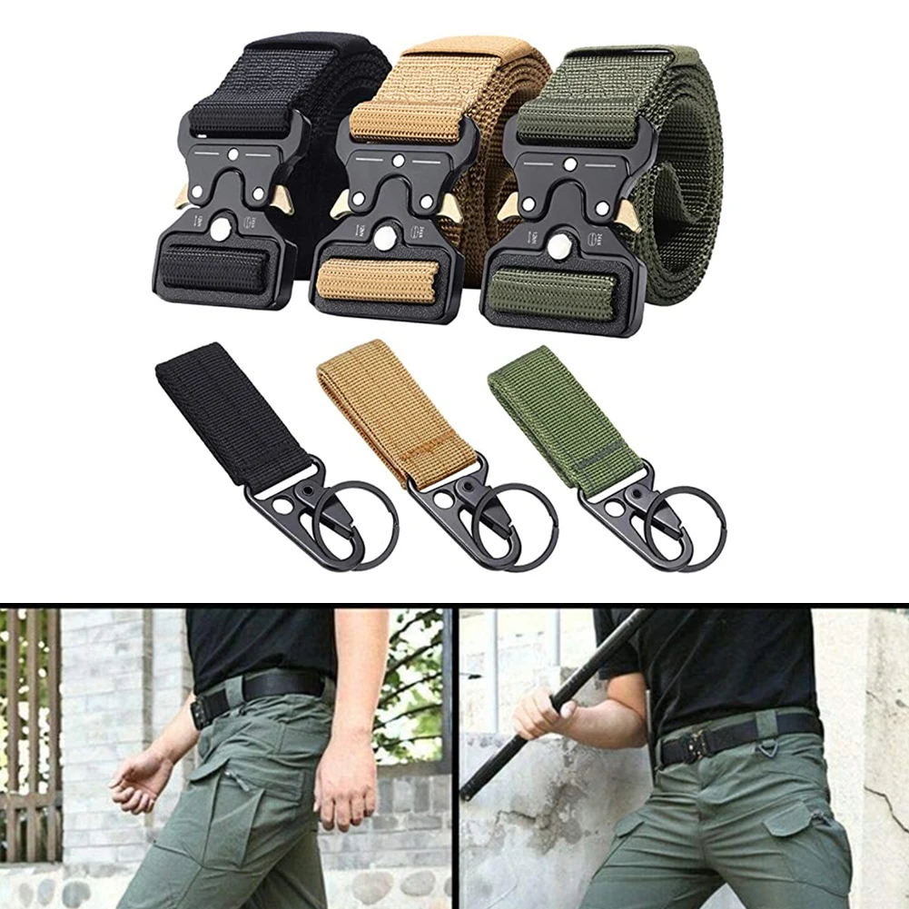 

Ремень для кемпинга, рюкзака, фиксированные ремни с быстроразъемной пряжкой для уличного спорта, дышащий ремень для военной тренировки