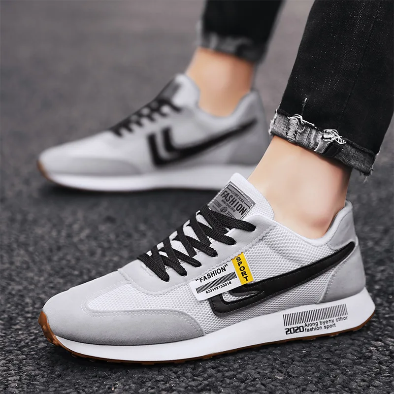 

Men's Casual Shoes Fashion Sneakers for Men Flat Shoes Trend Comfort Shoes Men's Breathable Mesh Movement Tzapatos De Hombre