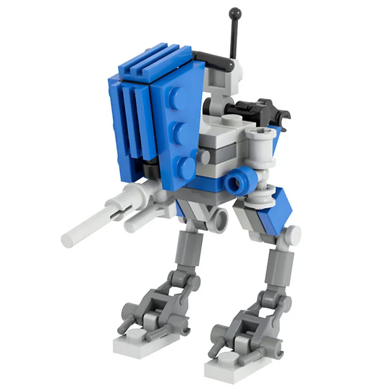 

Space Clone Plan Wars Mini AT-RT Walker Model Building Blocks Diy Creative Bricks Kids Toys for Children Educational Xmas Gift